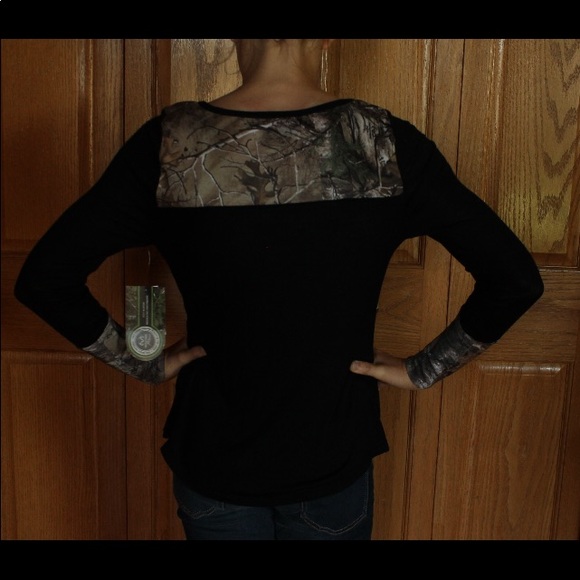 New real tree camouflage medium long-sleeve - Picture 6 of 6